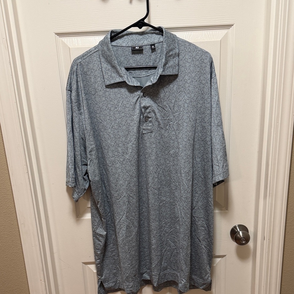 FootJoy Light Gray Polo Shirt for Men